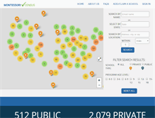 Tablet Screenshot of montessoricensus.org